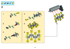 LEGO 8258 instructions page 40 – build guide